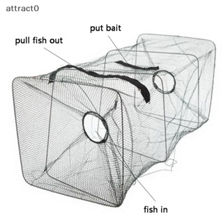 Attact 捕魚器網漁具蟹蝦蝦小龍蝦龍蝦小龍蝦可折疊 TW