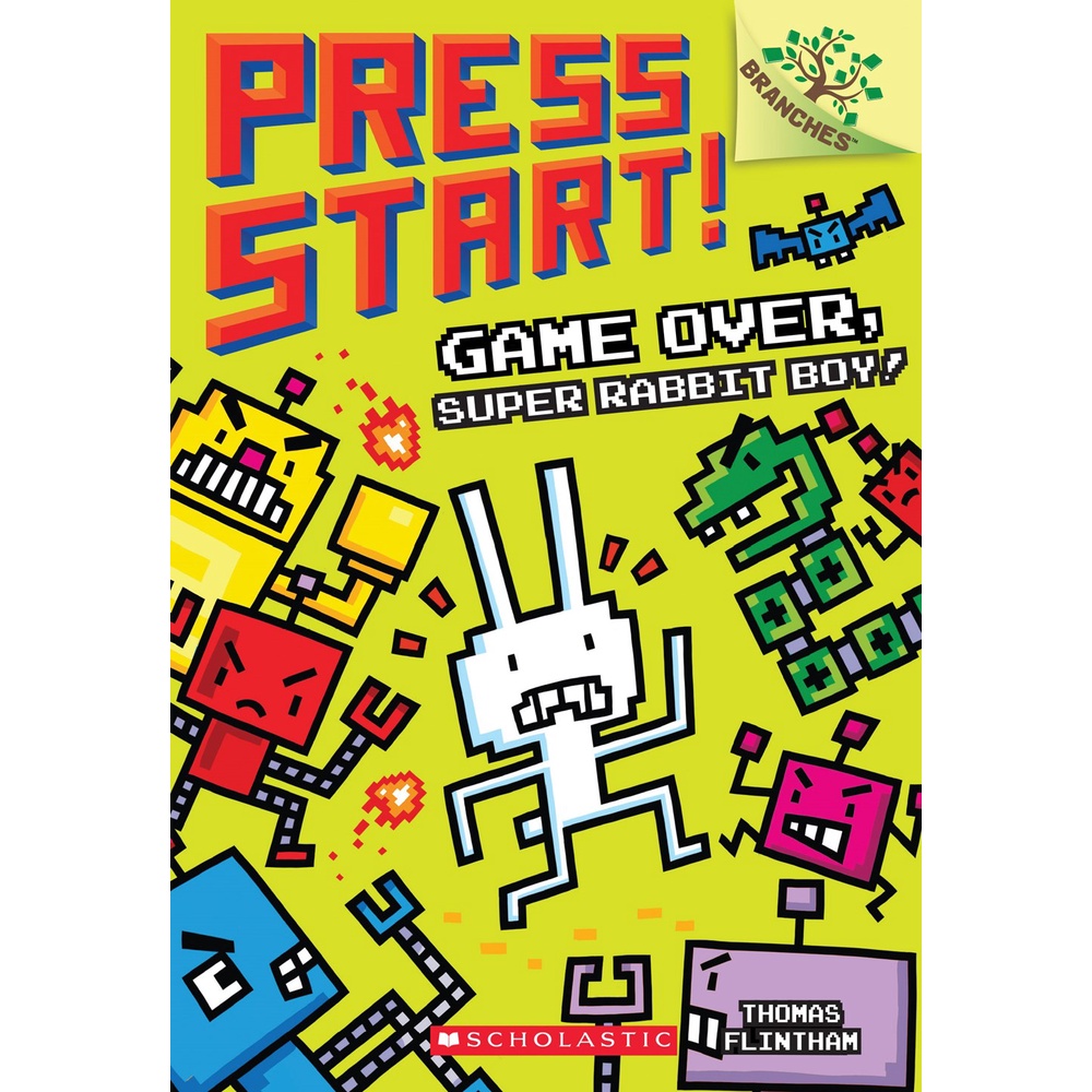 Game Over, Super Rabbit Boy! (Press Start! #1)(全彩平裝本)/Thomas Flintham Press Start! Scholastic Branches 【禮筑外文書店】