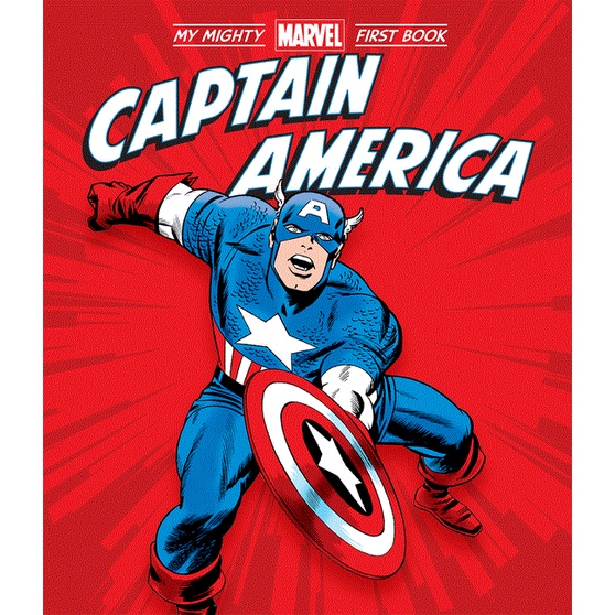 Captain America: My Mighty Marvel First Book(硬頁書)/Marvel Entertainment【三民網路書店】