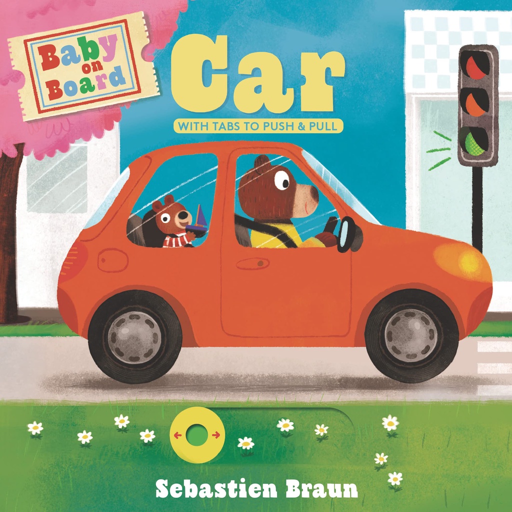 Baby on Board: Car(硬頁書)/Sebastien Braun【三民網路書店】
