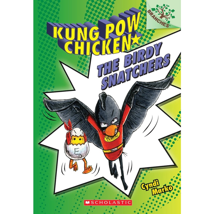 Kung Pow Chicken #3 The Birdy Snatchers(With Cd &amp; Storyplus)(有聲書)/Cyndi Marko Branches - Kung Pow Chicken 【三民網路書店】