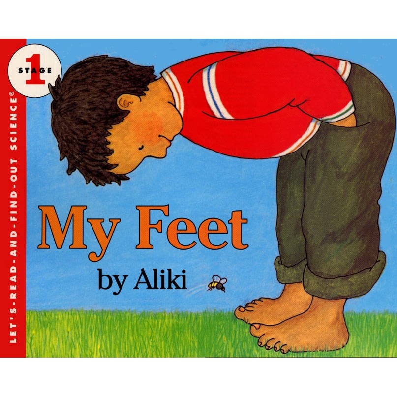 My Feet (Stage 1)/Aliki《Collins》 Let's-read-and-find-out Science 【禮筑外文書店】