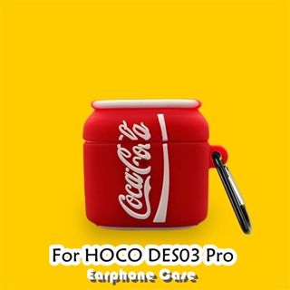 【潮流正面】適用於 Hoco DES03 Pro Case 卡通精靈球衛衣鯊魚軟矽膠耳機套外殼保護套