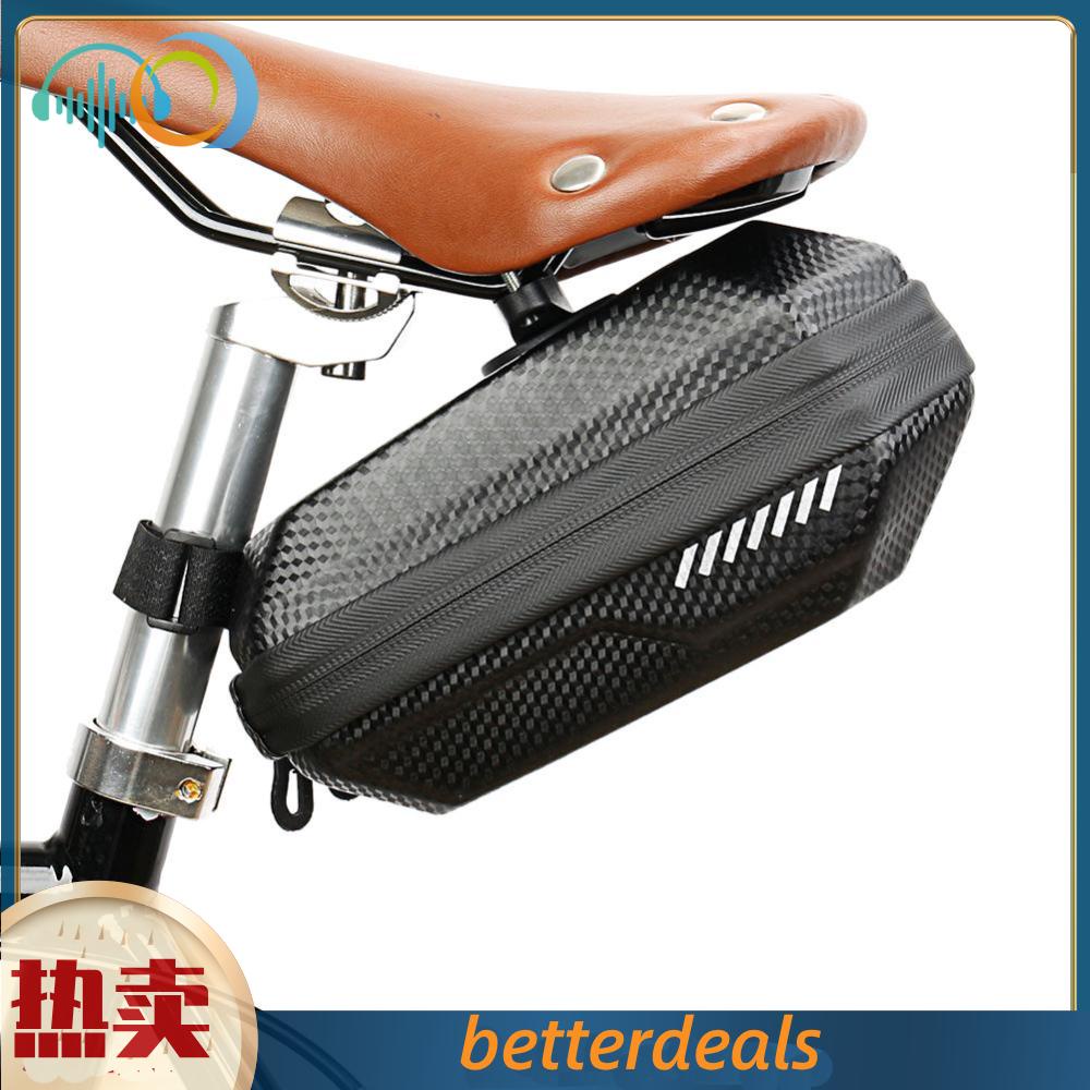 山地腳踏車包碳紋防水尾包大容量硬殼鞍座包車座尾包騎行裝備