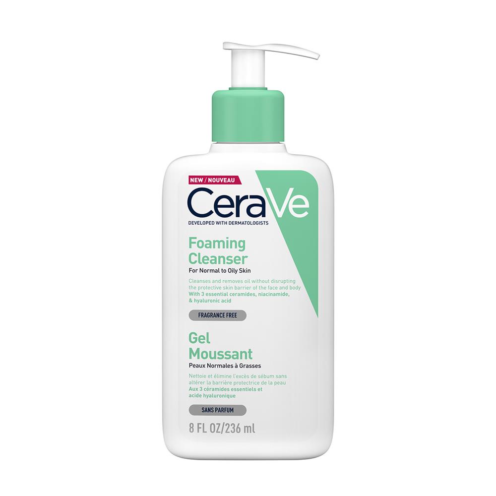 CeraVe適樂膚溫和泡沫潔膚露 236ml