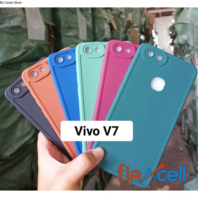 Case Pro 相機 Vivo V7 軟包通心粉保護相機