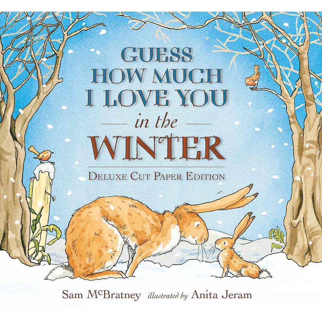 Guess How Much I Love You in the Winter (精裝本)─ Cut Paper Edition/Sam McBratney【禮筑外文書店】