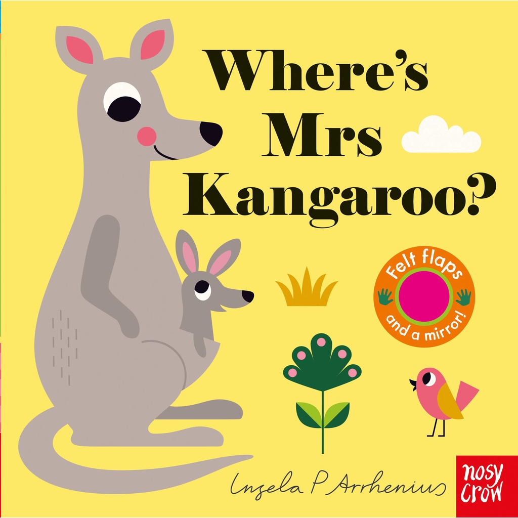 Where's Mrs Kangaroo? (Felt Flaps)(硬頁書)/Ingela P Arrhenius【禮筑外文書店】