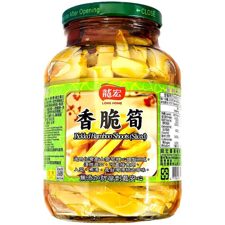 龍宏 香脆筍(760g/瓶)[大買家]