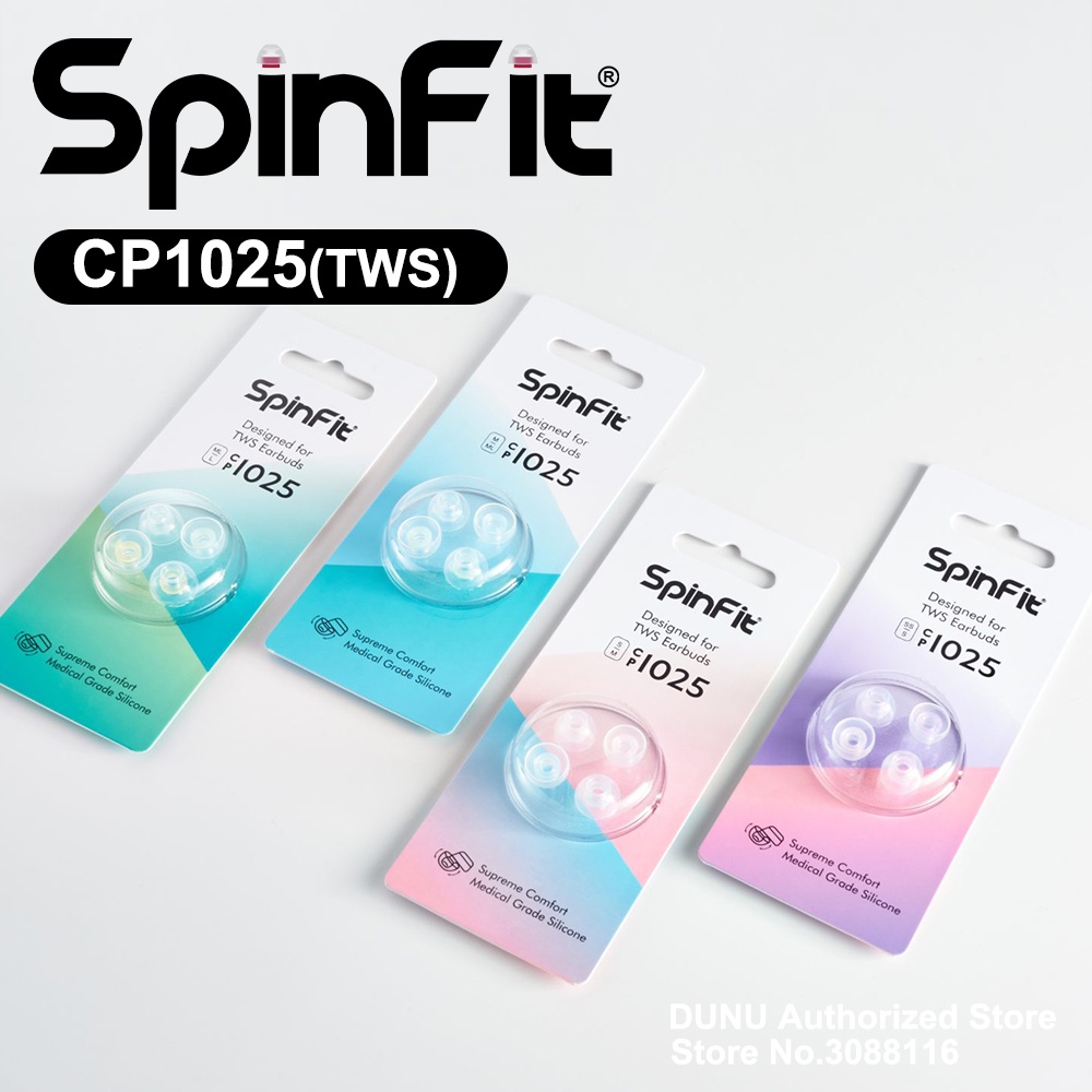 Spinfit CP1025(TWS) 矽膠專利耳塞適用於 Ture 無線耳塞適合耳機 Jabra Elite7/MTW
