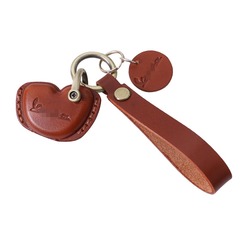 牛皮手工訂製鑰匙套 適用於vespa鑰匙鏈維斯帕LXV LXS機車扣復古手工鑰匙套