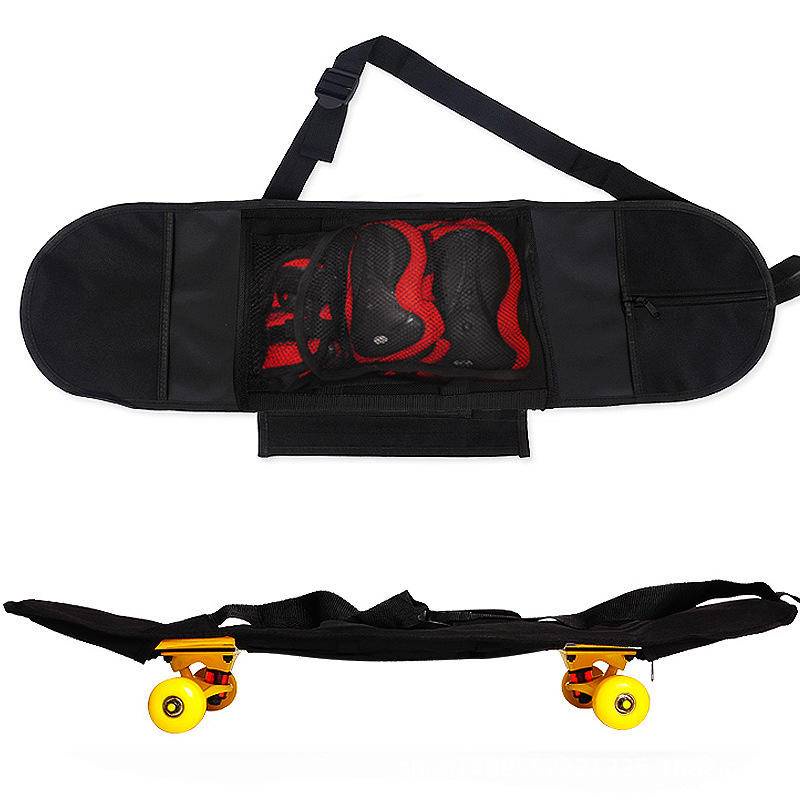 滑板包 單肩雙翹滑板背包 四輪滑板多功能挎包 劃板背袋 袋子