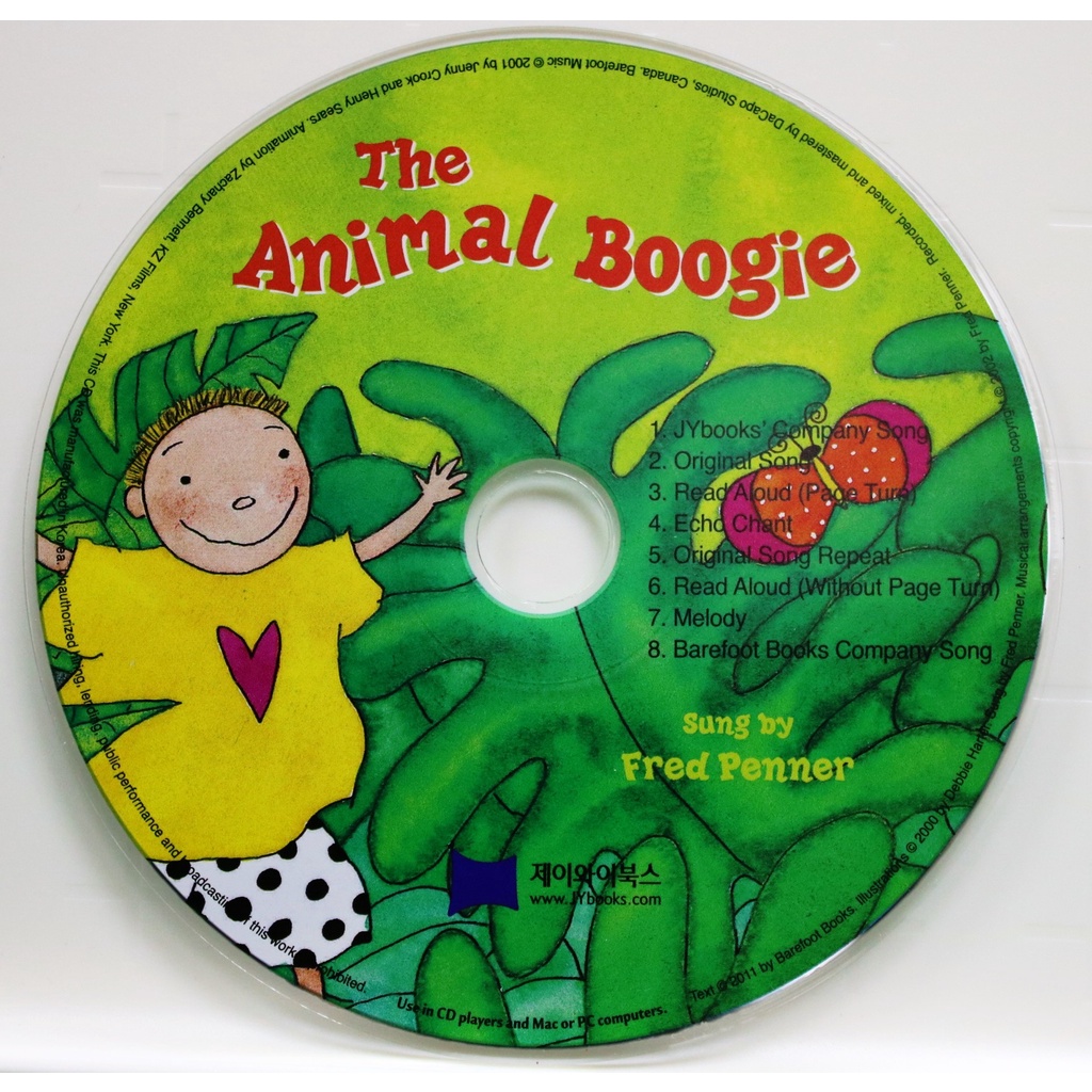 The Animal Boogie (1CD only)(韓國JY Books版)