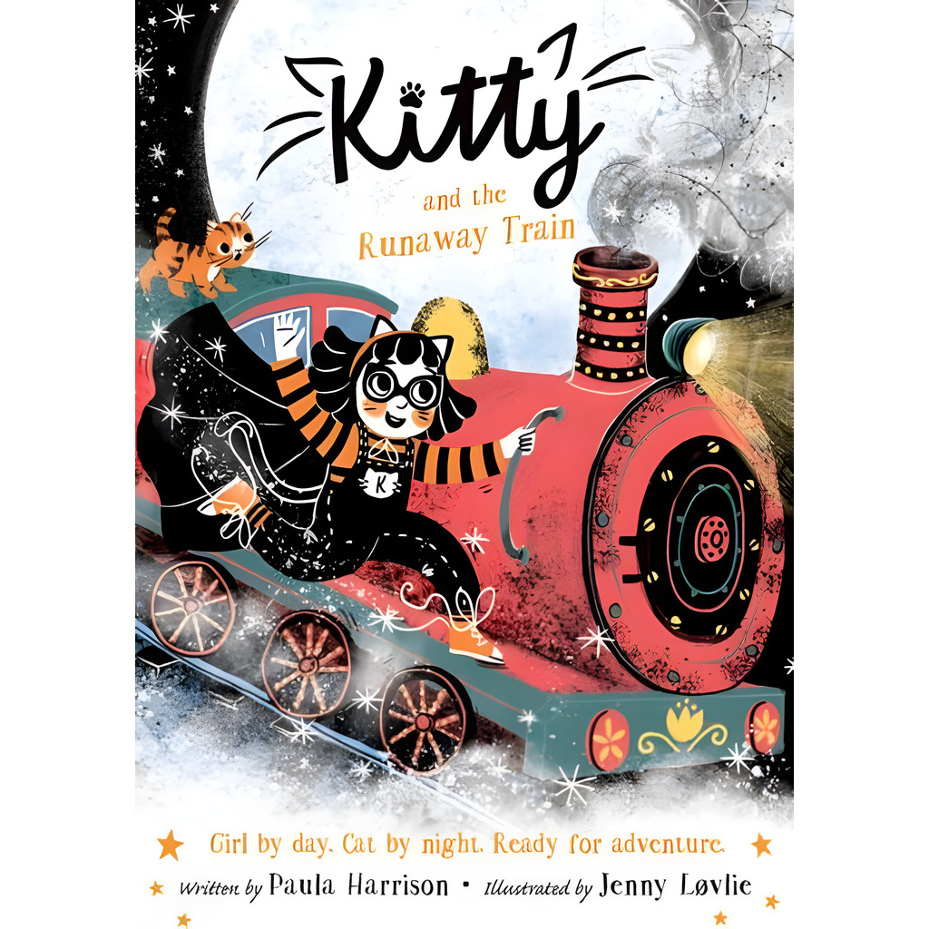 Kitty #12: Kitty and the Runaway Train (英國版)(平裝本)/Paula Harrison【禮筑外文書店】