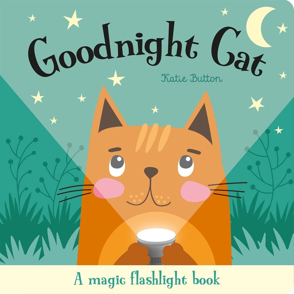 Goodnight Cat (Magic Torch Books)(硬頁書)/Katie Button【禮筑外文書店】