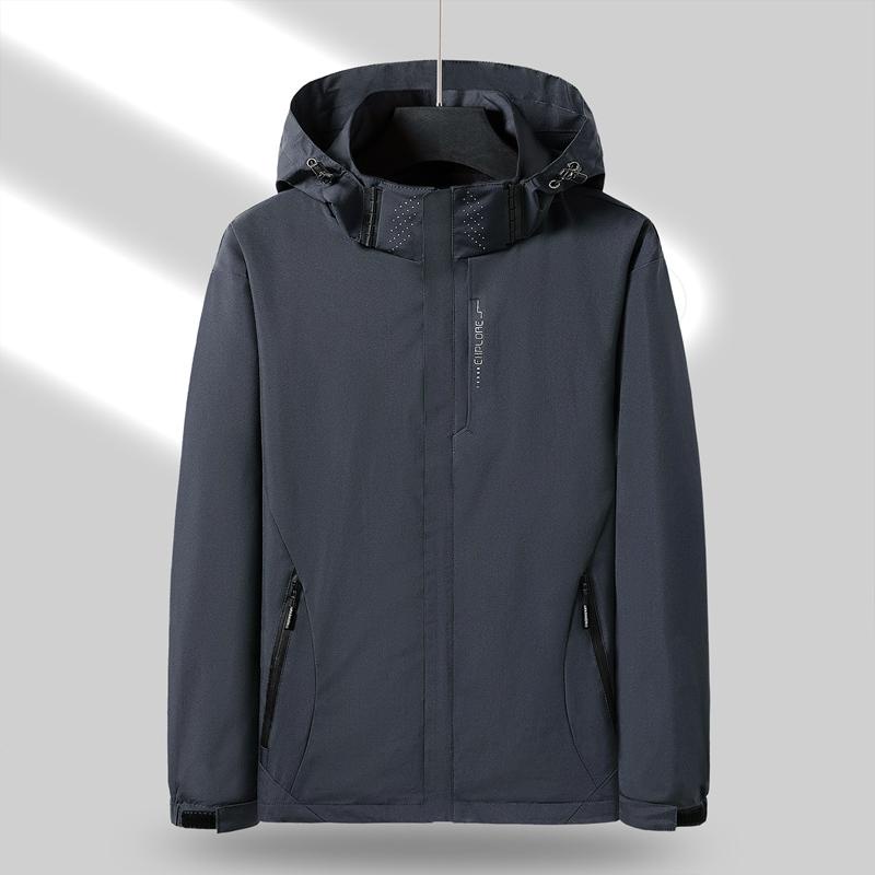 SIZE M-5XL連帽外套 衝鋒衣 衝鋒外套 防風外套 防風防潑水 登山服 風衣外套 登山外套 戶外外套 男女外套 騎