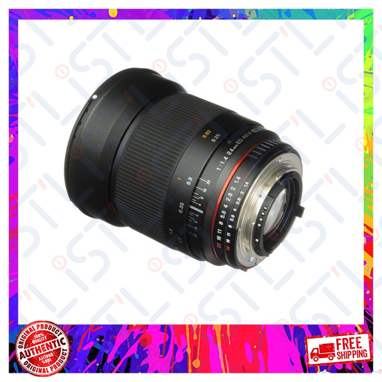 Samyang 24mm F1.4 Lens (Nikon F AE Chip) 廣角鏡頭