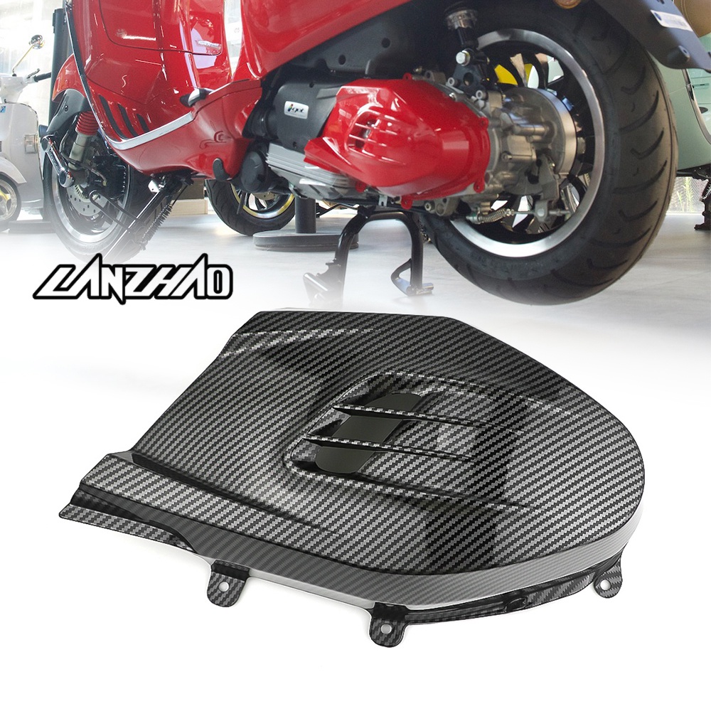 【LANZHAO】VESPA 偉士牌 衝刺 春天 150 iget 改裝 傳動進氣蓋 傳動蓋 水轉印