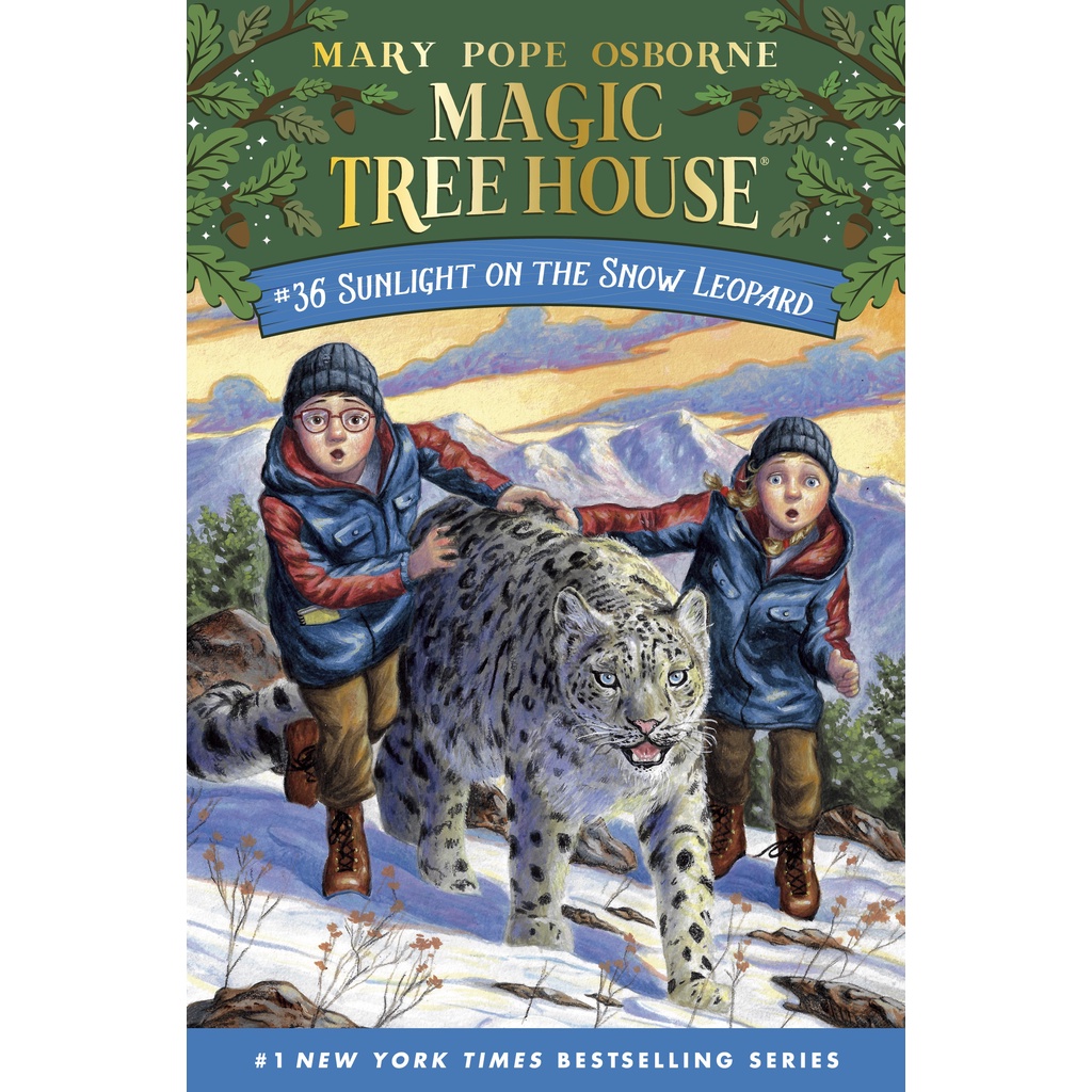 Magic Tree House #36: Sunlight on the Snow Leopard (平裝本)/Mary Pope Osborne【三民網路書店】