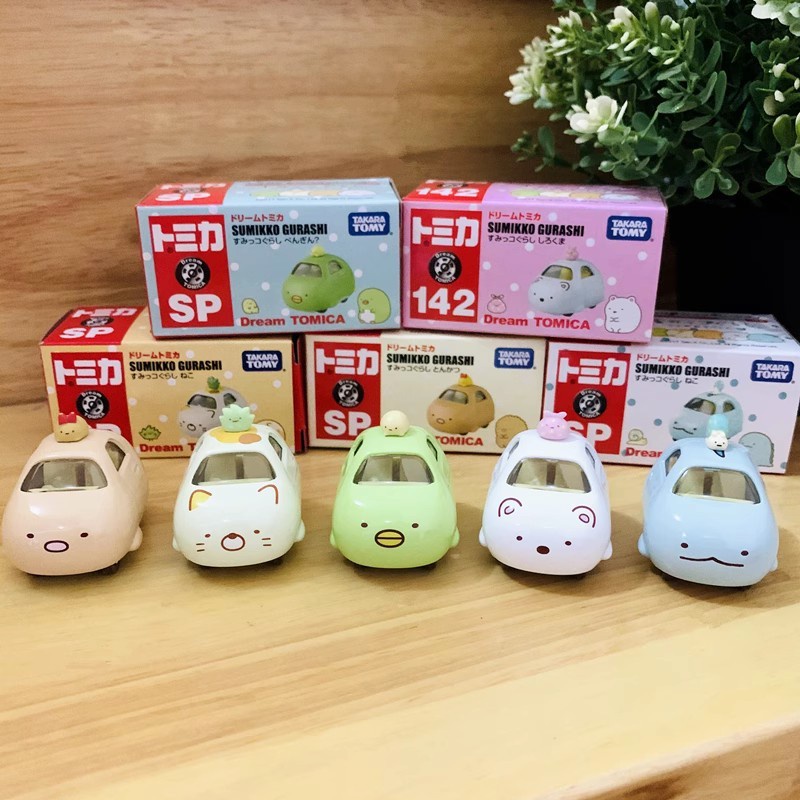 TOMY 角落生物 sumikko 合金車 TOMICA 兒童玩具 小汽車模型 玩具車 豬排 蜥蜴