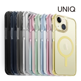 【UNIQ】iPhone 15四角強化軍規防摔三料保護殼(Combat)｜Pro/Plus/Max magsafe手機殼