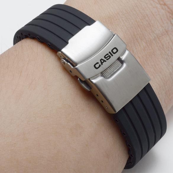 CASIO手錶帶 EFR-303 517 500 MTP-1374D劍魚橡膠錶鏈20mm