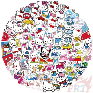 100個/套 ❉ Hello Kitty 貼紙 ❉ Diy防水時尚塗鴉貼花貼紙