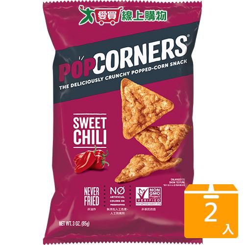 POPCORNERS爆米花脆片甜辣口味85g【兩入組】【愛買】