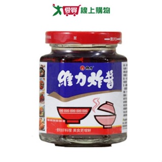 維力 炸醬玻璃罐裝(175G)【愛買】