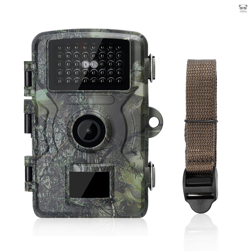 戶外照相機 野外偵測監控紅外照相機 2.0英寸TFT彩色顯示屏 日夜兩用 狩獵偵察相機 1080P高清攝像相機 IP66