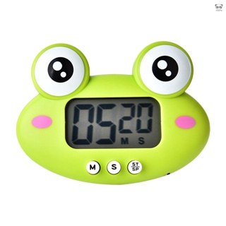 綠色青蛙RB600 大螢幕可磁吸帶支架廚房烘焙學習電子計時器（不含電池）