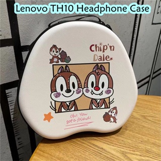 LENOVO 【潮流正面】適用於聯想TH10耳機套創意卡通圖案耳機耳墊收納包外殼盒