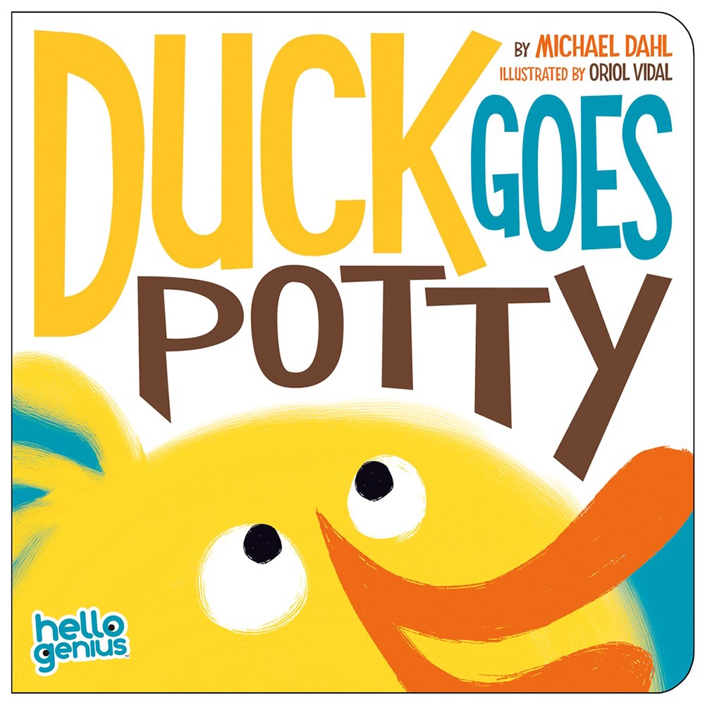 Duck Goes Potty (硬頁書)/Michael Dahl Hello Genius 【禮筑外文書店】