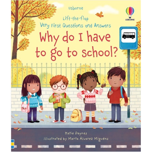 Why do I have to go to school? (硬頁翻翻書)(硬頁書)/Katie Daynes【三民網路書店】