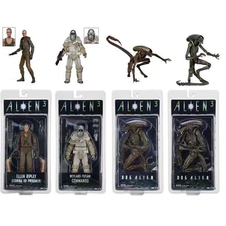 NECA 異形 Aliens 第8波 異形狗 雷普利女主角 7寸可動手辦模型