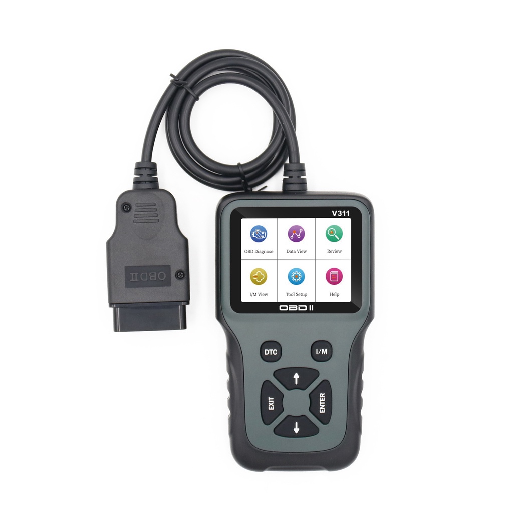 V311 OBD2 Scanner汽車故障檢測儀支持8國語言OBD2 code reader