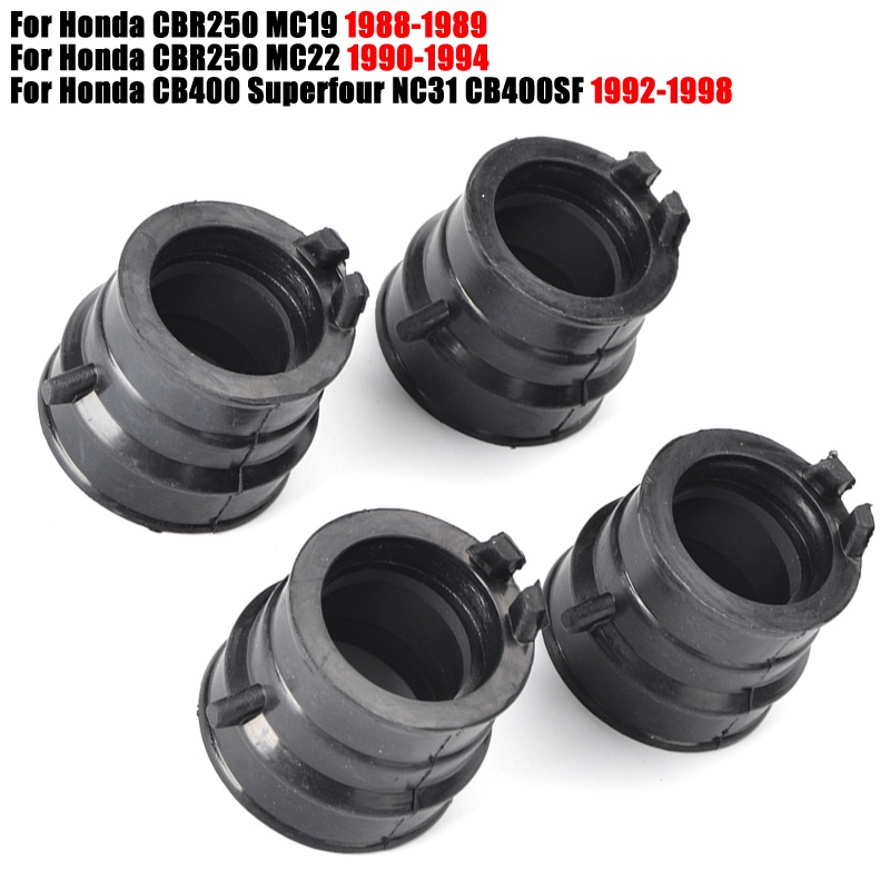 HONDA 化油器進氣歧管適配器接口適用於本田 CBR250 CBR 250 MC22 MC19 CB400 CB 40