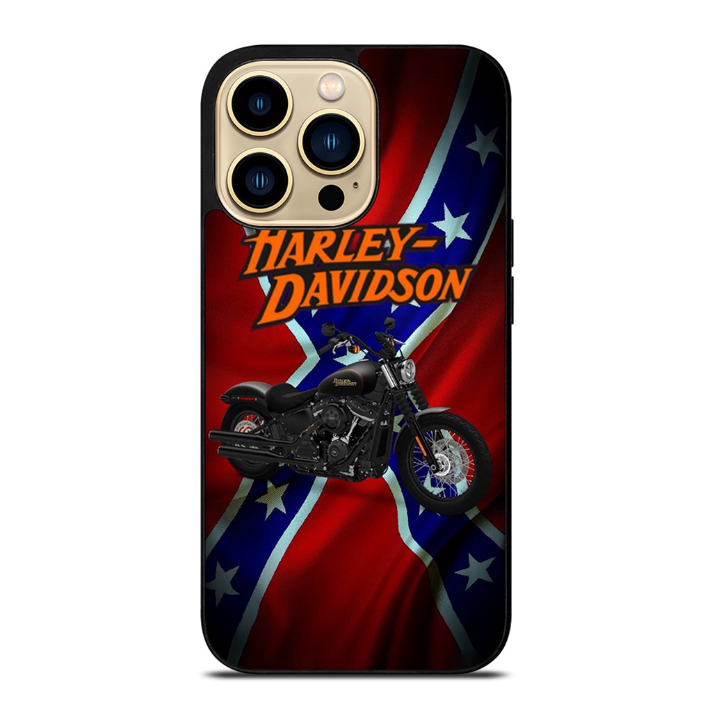 新品HARLEY DAVIDSON FLAG 2 時尚新款精緻手機殼保護套適用於 IPhone 15 Pro Max