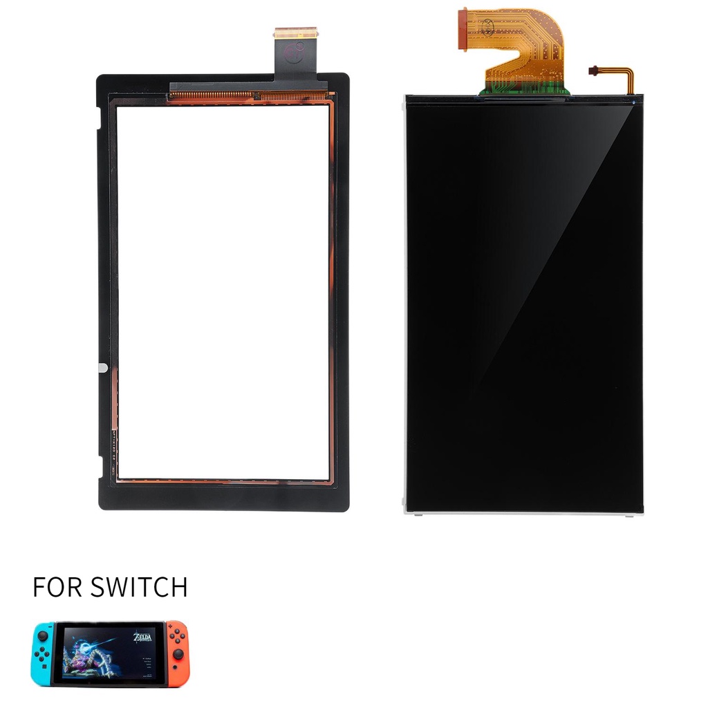 原裝全新Nintendo Switch熒幕 替換屏 NS液晶屏 lcd熒屏 觸摸屏替換件 顯示屏配件 熒幕維修零件