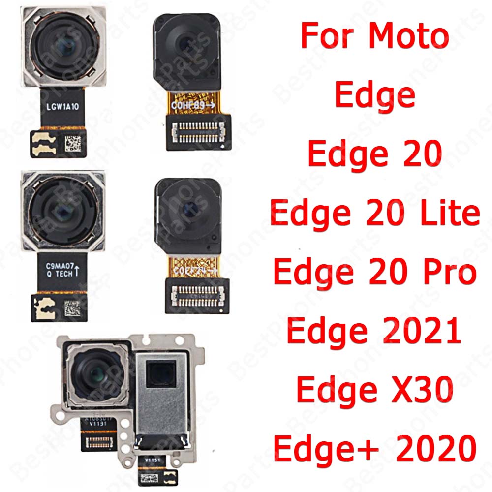 MOTOROLA 適用於摩托羅拉 Moto Edge 20 Lite Pro Plus X30 原裝後視大前置攝像頭更換