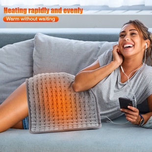 家用理療加熱墊 電暖毯發熱墊小電熱毯heatingpad10檔加熱坐墊
