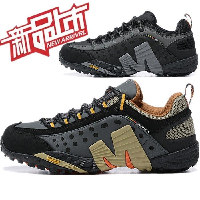 merrell防水登山鞋男鞋牛皮防滑輕便戶外鞋徒步男運動旅行鞋 CMRZ