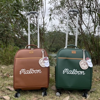 【品質現貨】高爾夫球包 高爾夫球袋 高爾夫衣物袋 新款高爾夫拉桿包漁夫Malbon男女通用旅行行李箱拉輪衣物包韓版