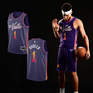 Nike 球衣 Booker Phoenix Suns 鳳凰城太陽 NBA 城市版 籃球【ACS】 DX8516-537