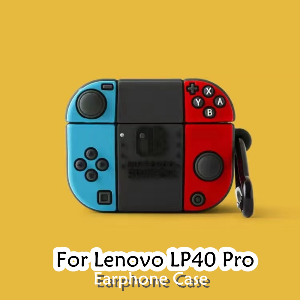 LENOVO 【快速發貨】適用於聯想 Lp40 Pro 保護套可愛卡通高達鴨子軟矽膠耳機保護套保護套 NO.1