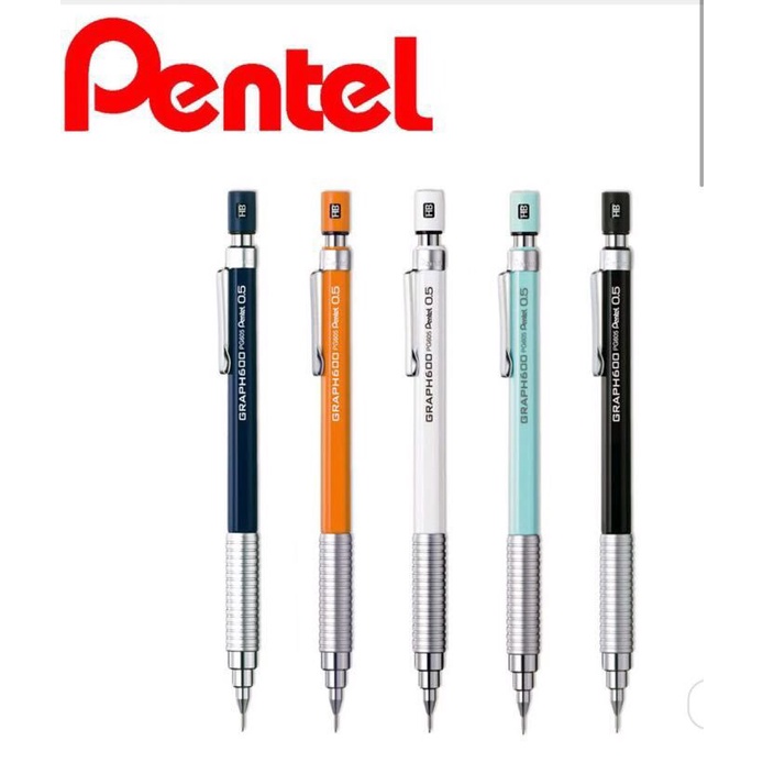 日本派通Pentel Graph 600系列PG605低重心自動鉛筆繪圖鉛筆0.5mm