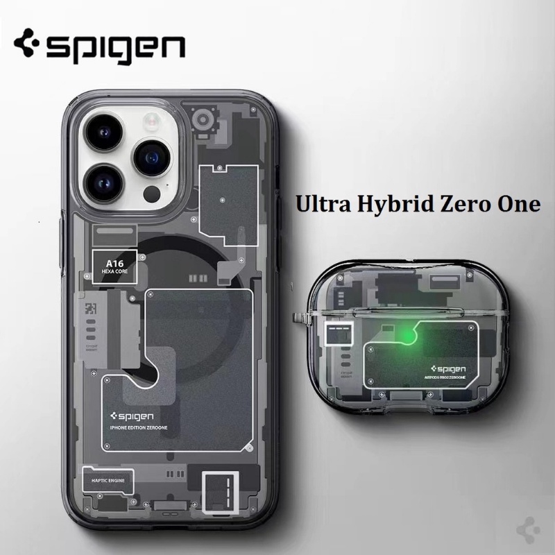 Spigen科技殼iPhone15 Pro Max手機殼 蘋果12 13 14 Pro Max無線充保護殼Airpods
