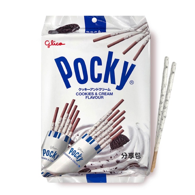 Pocky百奇 牛奶餅乾棒分享包 9袋入