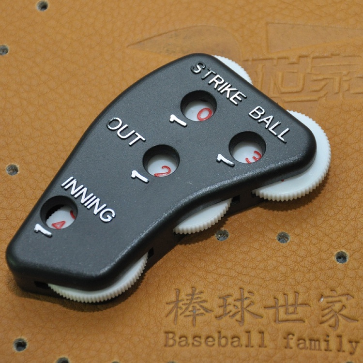 BF棒球世家棒球壘球裁判用計數器 好球數、壞球數、出局數、局數 棒球比賽練習計數器工具配件用品