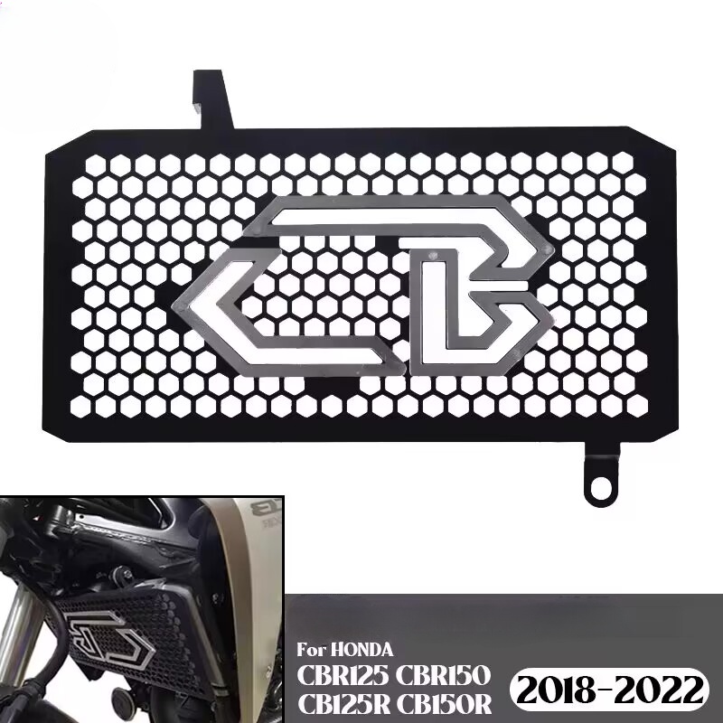 HONDA 摩托車鋁製散熱器護罩格柵保護水箱護罩適用於本田 CB 300R 250R CB300R CB250R ABS